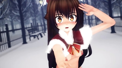 MMD Cutie In Winter Micro Bikini [by ecchi.iwara.tv/users/albatrossanglia]