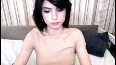 Skinny Booty Teen Big Tits And Ass Teasing On Webcam