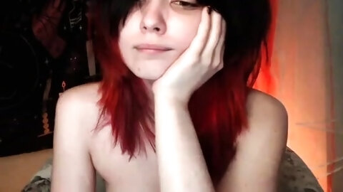 Webcam Teen Strips And Masturbates For Boyfriend