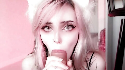 She loves cock so much she wants to suck it and put it in her mouth all the time - pinkloving 💖
