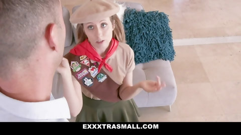ExxxtraSmall Petite Teen with PIgtails Gets Fucked Hard and Rough