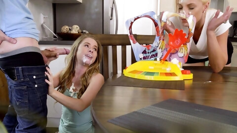 Stepbro won the game and fucked stepsis