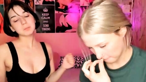 Amateur Facial For Teen Brunette