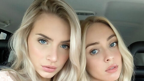 Blue and blonde