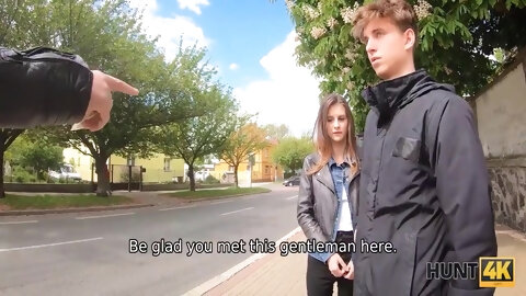Teen Cuckold Watches How Worships Strangers Dick 10 Min