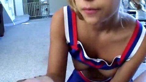 Pigtailed cheerleader analyzed
