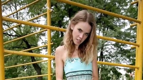 Cougar Skinny Broad Masturbating With Teenie Broad And Her Boy