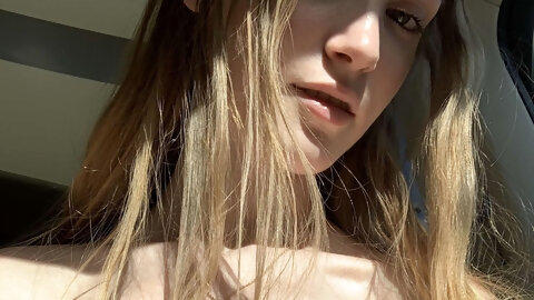 Had to take my tits out at the red light