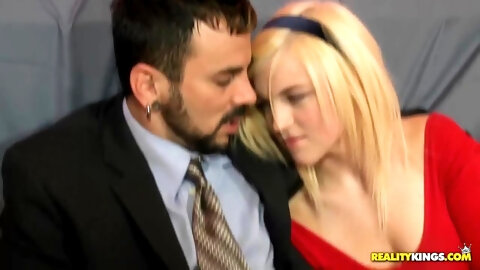 Racy rangy teen harlot Lacey Leveah featuring cocksucking video