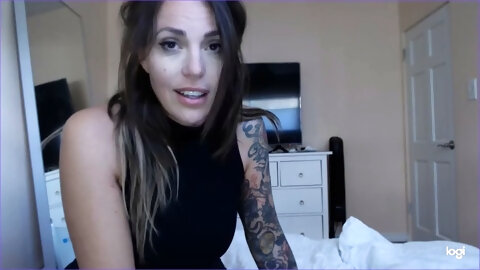 Busty teen brunette fucks a big black cock