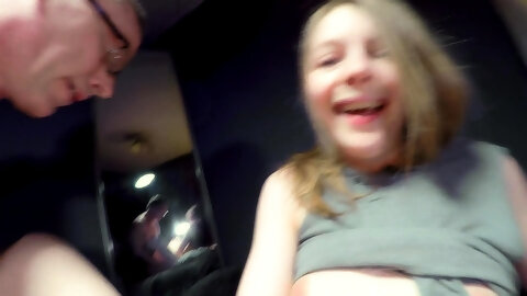 Amateur blonde teen fucks pussy and ass with toy