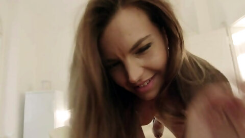 Thinking about hard penis the solo beauty toys her muff hard